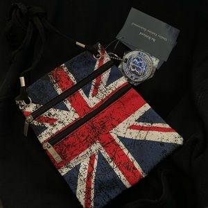 Small Union Jack cross body purse